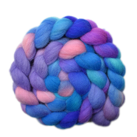 Brecknock Hill Cheviot Wool Roving - Joyous 2 - 4.1 ounces