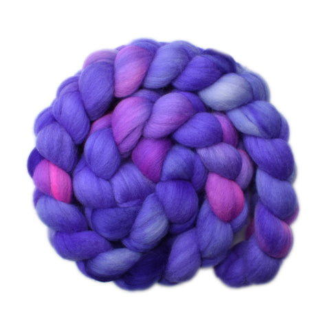 Merino Wool Roving, 20.5 micron - Electric Dream 2 - 4.2 ounces
