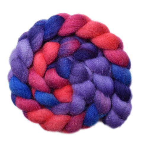 Bergschaf Wool Roving - Showing Heart 2 - 4.2 ounces