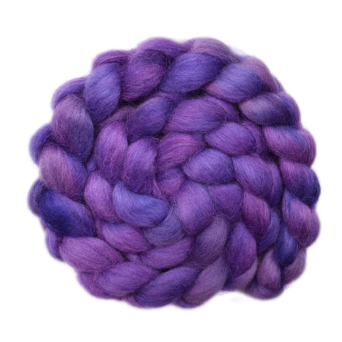 Norwegian Lustre Wool Roving - Deep Thought 1 - 4.2 ounces