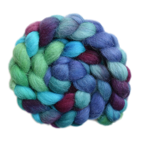 Scandinavian Mountain Wool Roving - Mermaid's Call 1 - 4.1 ounces