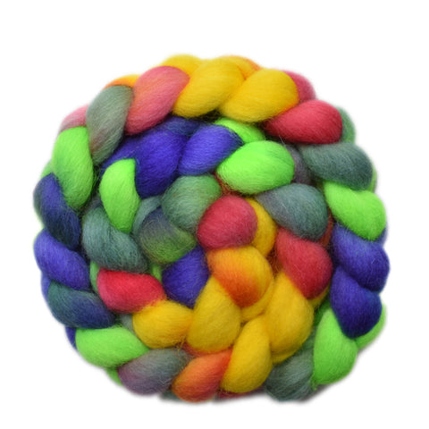 Bergschaf Wool Roving - Hot Air Balloon 1 - 4.3 ounces