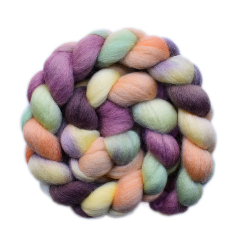 Falkland Wool Roving - Late Afternoon 1 - 4.2 ounces