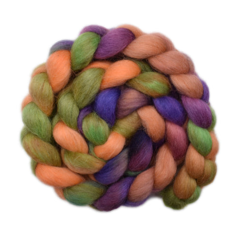 Norwegian Lustre Wool Roving - Sideways 2 - 4.1 ounces