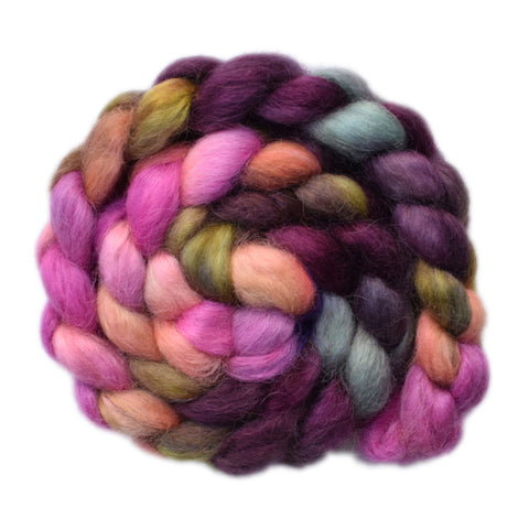 Wensleydale Wool Roving - At the Celebration - 4.3 ounces