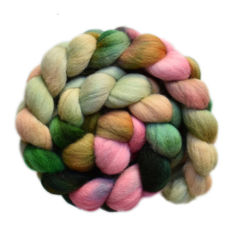 Punta Arenas Wool Roving - Early Flowers 1 - 4.0 ounces