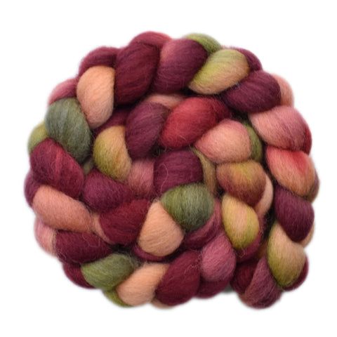 Galway Wool Roving - Taking a Walk 1 - 3.9 ounces