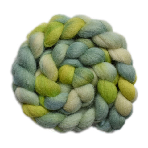 Texel / Blackface / Lleyn Wool Roving - Sagebrush 1 - 4.1 ounces