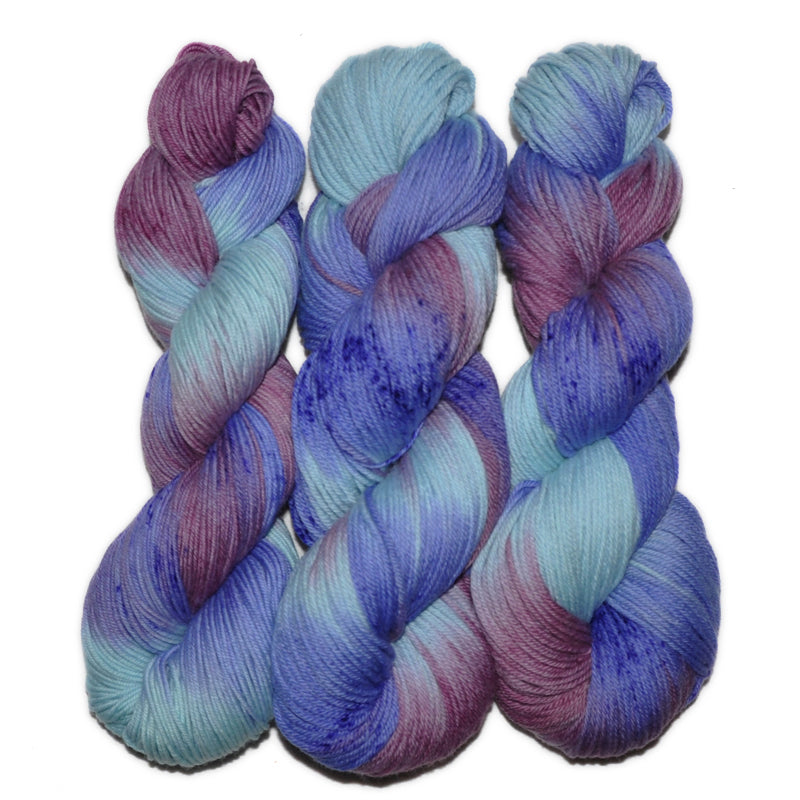 Hand painted Merino wool yarn, DK weight