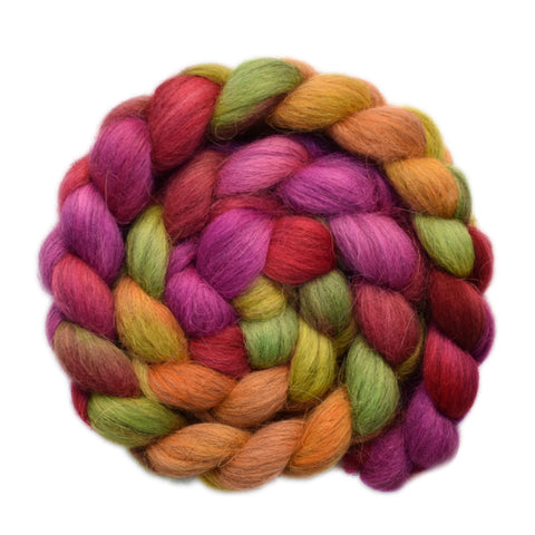 Faroe Island Wool Roving - Beyond Excited 2 - 4.2 ounces