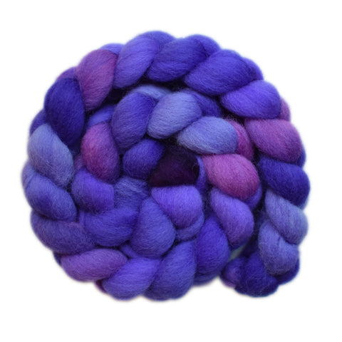 Galway Wool Roving - Larkspur 2 - 4.1 ounces