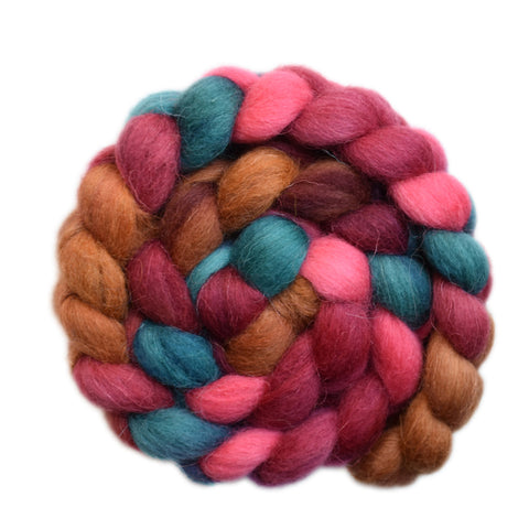 Scandinavian Mountain Wool Roving - First Aid 1 - 4.2 ounces
