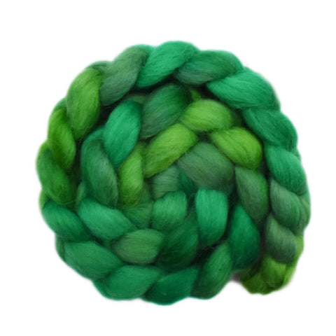 Norwegian Lustre Wool Roving - In the Forest 1 - 4.2 ounces