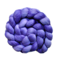 Hand painted Punta Arenas wool roving for hand spinning and felting