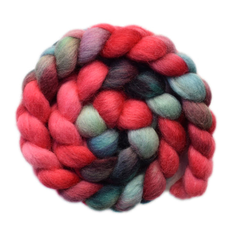 Finn Wool Roving - Patriotic 1 - 3.9 ounces