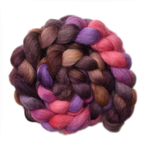 Norwegian Lustre Wool Roving - Bewildered - 4.2 ounces