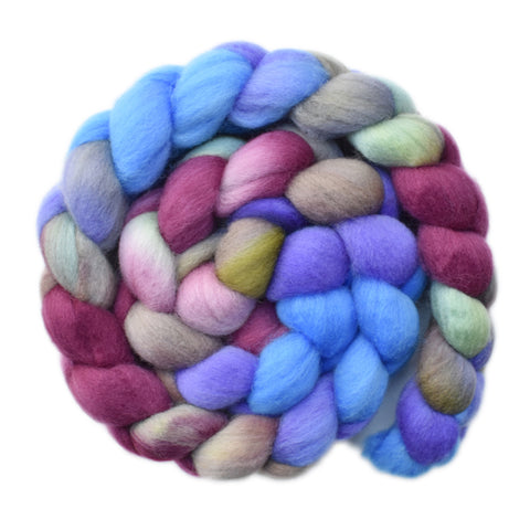 Polwarth Wool Roving - Elegant Wrap 1 - 4.2 ounces
