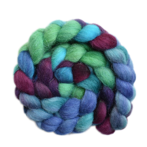 Scandinavian Mountain Wool Roving - Mermaid's Call 2 - 4.2 ounces