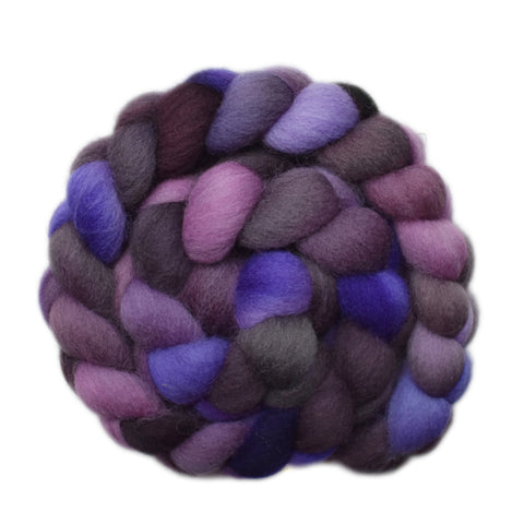 Finn Wool Roving - Dark Dream 1 - 4.1 ounces