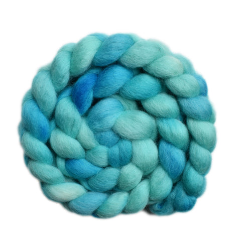 Finn Wool Roving - Sea Ice 2 - 4.1 ounces