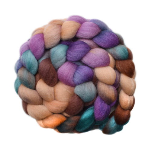 Punta Arenas Merino Wool Roving, 21.5 micron - What a Day! 2 - 4.2 ounces (Copy)