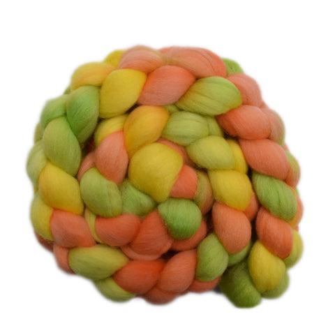 South American Wool Roving - Daisies 2 - 4.2 ounces