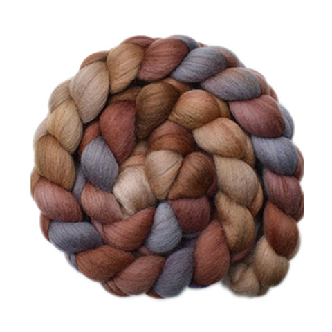 Merino Wool Roving, 20.5 micron - Wood Paneling 1 - 4.2 ounces