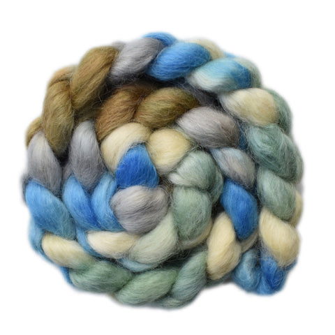 Wensleydale Wool Roving - Dockside - 3.9 ounces