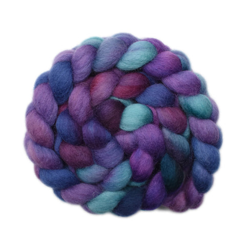 Finn Wool Roving - Going in Circles 2 - 4.0 ounces