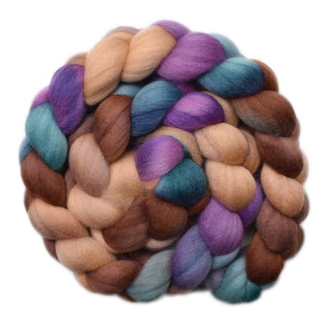 Punta Arenas Merino Wool Roving, 21.5 micron - What a Day! 1 - 4.1 ounces
