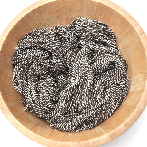 Handspun yarn - Merino & Falkland Wool, DK weight, 470 yards - Chocolate Swirl