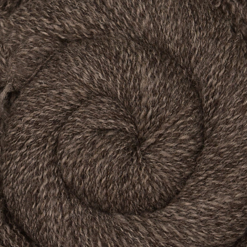 Handspun yarn - Romney & Masham wool, worsted weight, 450 yards - Natural Gray #4